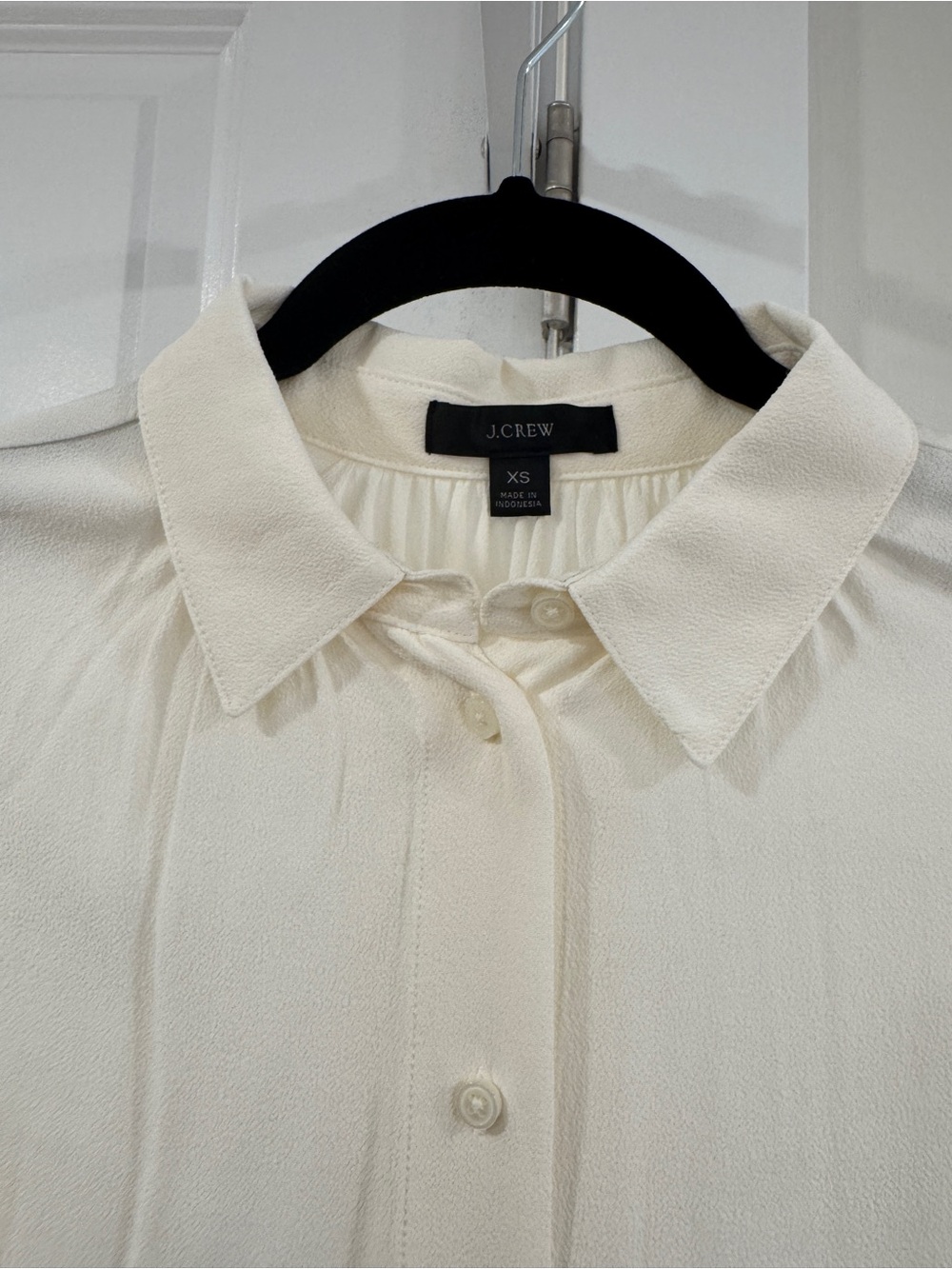 J.Crew Collared Button-up Blouse Set XS - Picture 8 of 11